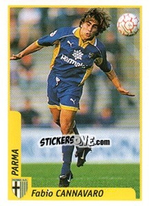 Cromo Fabio Cannavaro - Pianeta Calcio 1997-1998 - Ds