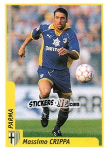 Figurina Massimo Crippa - Pianeta Calcio 1997-1998 - Ds