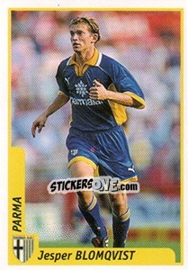 Figurina Jesper Blomqvist - Pianeta Calcio 1997-1998 - Ds