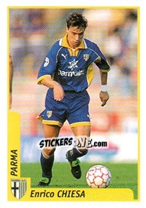 Sticker Enrico Chiesa - Pianeta Calcio 1997-1998 n. 232 - Ds