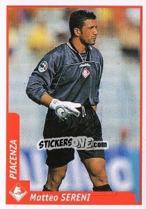 Cromo Matteo Sereni - Pianeta Calcio 1997-1998 - Ds