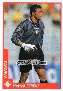 Sticker Matteo Sereni - Pianeta Calcio 1997-1998 n. 237 - Ds