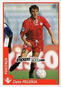 Sticker Cleto Polonia - Pianeta Calcio 1997-1998 - Ds