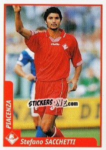 Sticker Stefano Sacchetti - Pianeta Calcio 1997-1998 - Ds