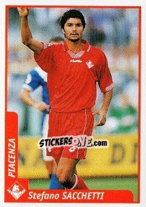 Cromo Stefano Sacchetti - Pianeta Calcio 1997-1998 - Ds