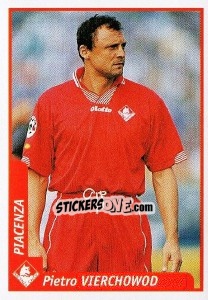 Sticker Pietro Vierchowod - Pianeta Calcio 1997-1998 n. 242 - Ds