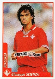 Cromo Giuseppe Scienza - Pianeta Calcio 1997-1998 - Ds