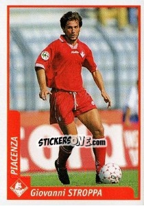 Sticker Giovanni Stroppa - Pianeta Calcio 1997-1998 n. 249 - Ds