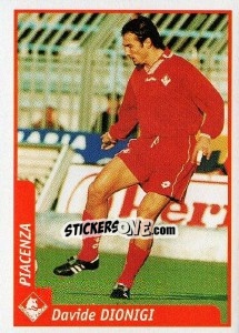 Sticker Davide Dionigi - Pianeta Calcio 1997-1998 - Ds