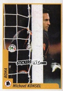 Sticker Michael Konsel - Pianeta Calcio 1997-1998 - Ds