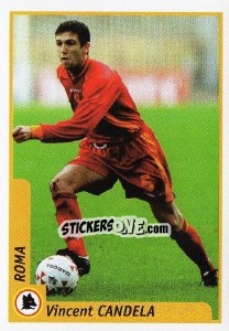 Sticker Vincent Candela - Pianeta Calcio 1997-1998 - Ds