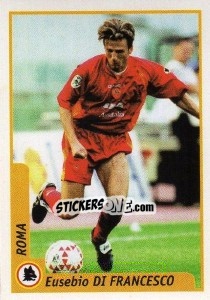 Sticker Eusebio Di Francesco - Pianeta Calcio 1997-1998 - Ds
