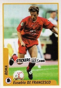 Sticker Eusebio Di Francesco - Pianeta Calcio 1997-1998 n. 263 - Ds