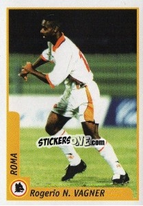 Sticker Rogerio N. Vagner - Pianeta Calcio 1997-1998 - Ds