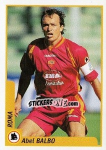Sticker Abel Balbo - Pianeta Calcio 1997-1998 n. 268 - Ds