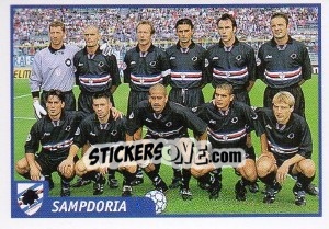 Figurina Squadra - Pianeta Calcio 1997-1998 - Ds