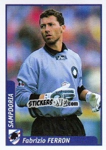 Sticker Fabrizio Ferron - Pianeta Calcio 1997-1998 n. 273 - Ds