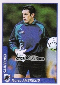 Cromo Marco Ambrosio - Pianeta Calcio 1997-1998 n. 274 - Ds