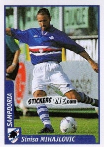 Sticker Sinisa Mihajlovic - Pianeta Calcio 1997-1998 n. 279 - Ds