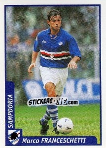 Sticker Marco Franceschetti - Pianeta Calcio 1997-1998 n. 280 - Ds