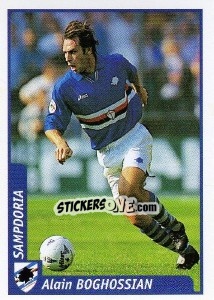 Sticker Alain Boghossian - Pianeta Calcio 1997-1998 - Ds
