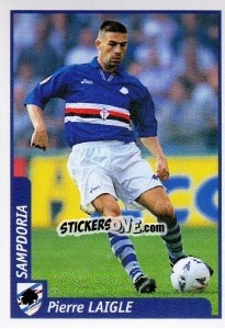 Sticker Pierre Laigle - Pianeta Calcio 1997-1998 - Ds