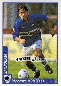 Sticker Vincenzo Montella - Pianeta Calcio 1997-1998 n. 286 - Ds