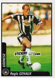 Sticker Regis Genaux - Pianeta Calcio 1997-1998 - Ds