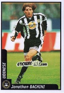 Sticker Jonathan Bachini - Pianeta Calcio 1997-1998 n. 298 - Ds