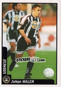 Figurina Johan Walem - Pianeta Calcio 1997-1998 - Ds