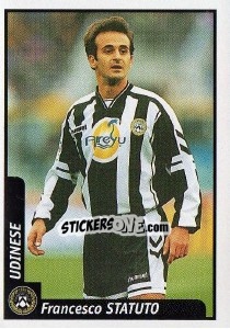 Sticker Francesco Statuto - Pianeta Calcio 1997-1998 - Ds