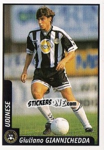 Cromo Giuliano Giannichedda - Pianeta Calcio 1997-1998 - Ds
