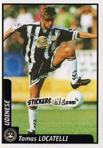 Figurina Tomas Locatelli - Pianeta Calcio 1997-1998 - Ds