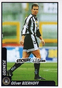 Sticker Oliver Bierhoff - Pianeta Calcio 1997-1998 n. 304 - Ds