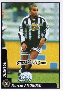 Figurina Márcio Amoroso - Pianeta Calcio 1997-1998 n. 306 - Ds