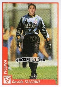 Cromo Davide Falcioni - Pianeta Calcio 1997-1998 - Ds