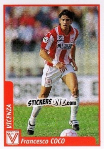 Cromo Francesco Coco - Pianeta Calcio 1997-1998 - Ds