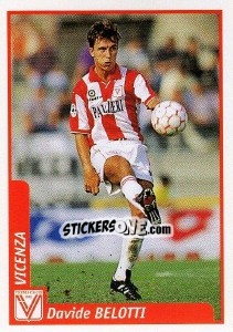 Sticker Davide Belotti - Pianeta Calcio 1997-1998 - Ds