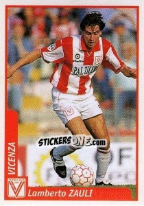 Cromo Lamberto Zauli - Pianeta Calcio 1997-1998 - Ds