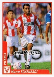 Cromo Marco Schenardi - Pianeta Calcio 1997-1998 - Ds