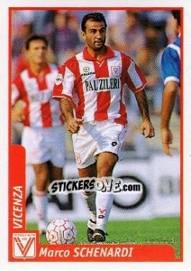 Sticker Marco Schenardi - Pianeta Calcio 1997-1998 n. 320 - Ds