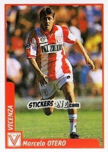 Sticker Marcelo Otero - Pianeta Calcio 1997-1998 n. 322 - Ds