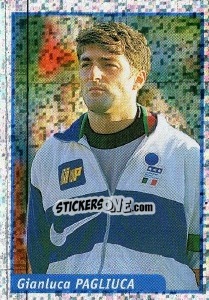 Sticker Gianluca Pagliuca - Pianeta Calcio 1997-1998 n. B - Ds