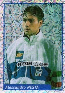 Sticker Alessandro Nesta - Pianeta Calcio 1997-1998 n. F - Ds