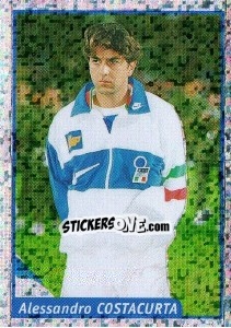 Sticker Alessandro Costacurta - Pianeta Calcio 1997-1998 n. G - Ds