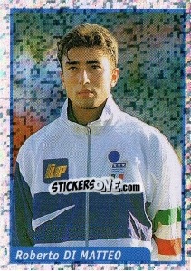 Sticker Roberto Di Matteo - Pianeta Calcio 1997-1998 n. J - Ds