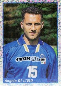 Sticker Angelo Di Livio - Pianeta Calcio 1997-1998 n. L - Ds
