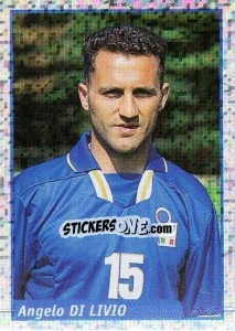 Sticker Angelo Di Livio - Pianeta Calcio 1997-1998 - Ds