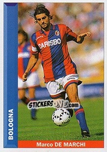 Figurina Marco De Marchi - Pianeta Calcio 1996-1997 - Ds