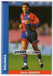 Figurina Oscar Magoni - Pianeta Calcio 1996-1997 - Ds